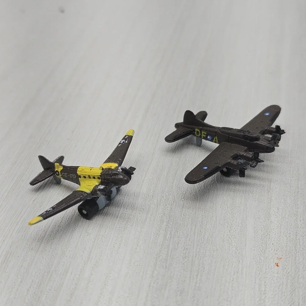 Vintage Lot 15 Micro Machines Fighter Jets War Planes 1980s